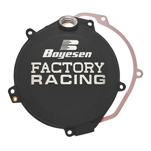 Boyesen Factory Racing Clutch Cover Black #CC-41CB KTM/Husqvarna