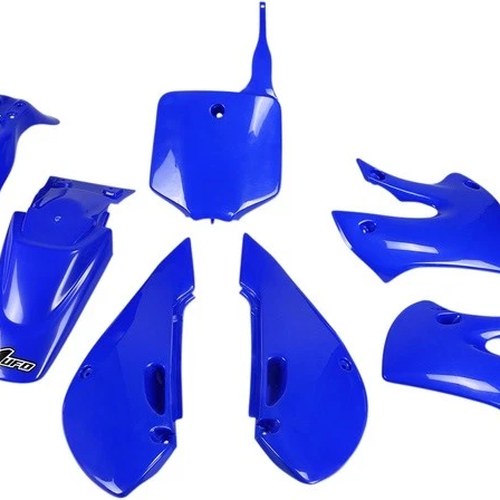 UFO Complete Plastics Kit Blue KA37002089 for Kawasaki KLX110 2002-2009