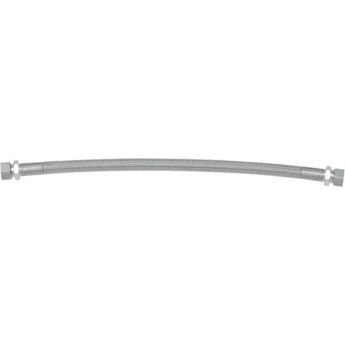 Goodridge Fuel Line Crossover Stainless w/Chrome Fittings #HDCO-004