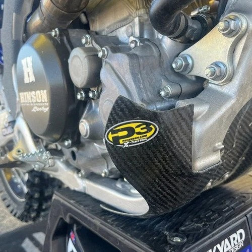 P3 Carbon Fiber Skid Plate for Yamaha YZ450F/YZ250F 4-Stroke/WR450F/YZ450FX
