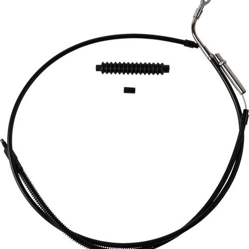 Barnett Black Vinyl Clutch Cable +8" Black #101-30-10066-8 Harley Davidson