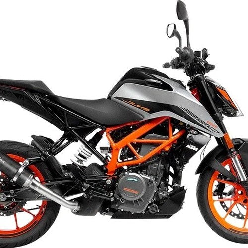 Leo Vince GP Corsa Evo Slip-On Muffler Carbon Fiber/Technopolymer KTM 390 Duke