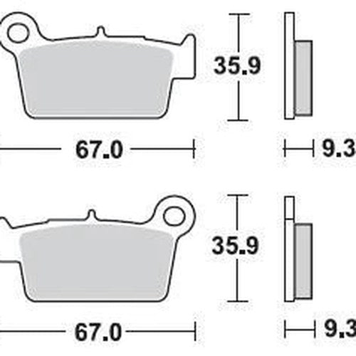 Braking CM46 Brake Pads #890CM46