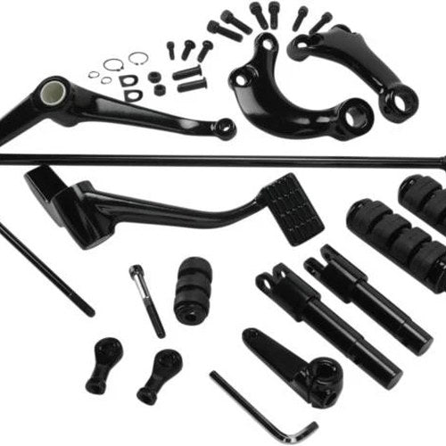 DS Forward Controls With Banded Pegs Black Harley Davidson Sportster