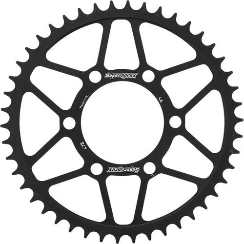 Supersprox Racing Steel Rear Sprocket 520 46T Black #RFE-478-46-BLK for Kawasaki