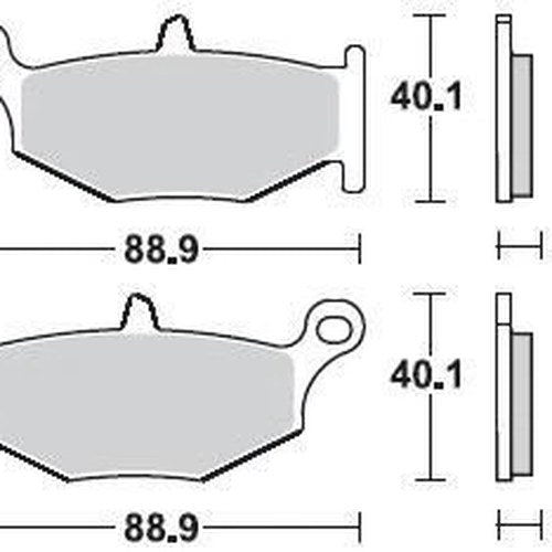 Braking SM1 Brake Pads #924SM1 for Suzuki