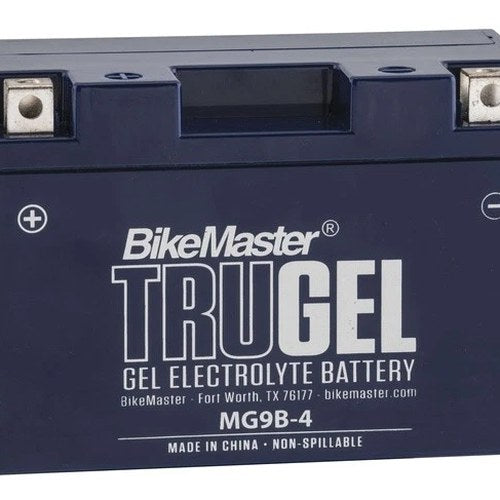 BikeMaster TruGel Battery #MG9B-4 fits Yamaha YZF-R6/YZF-R6S/YZF-R7 OWO-2