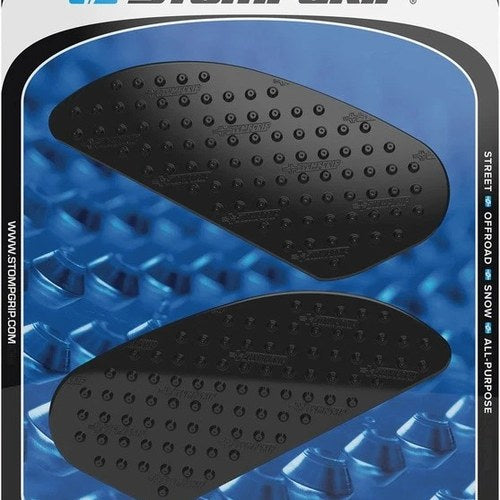 Stomp Volcano Profile Universal Street Rally Tank Grips Black