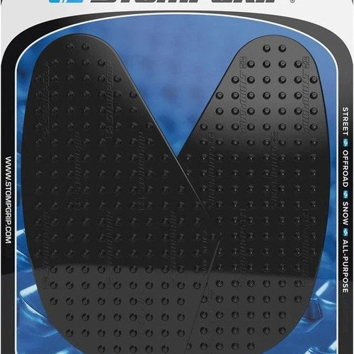 Stomp Volcano Profile Traction Pad Tank Grips Black for Yamaha Tracer 900 GT