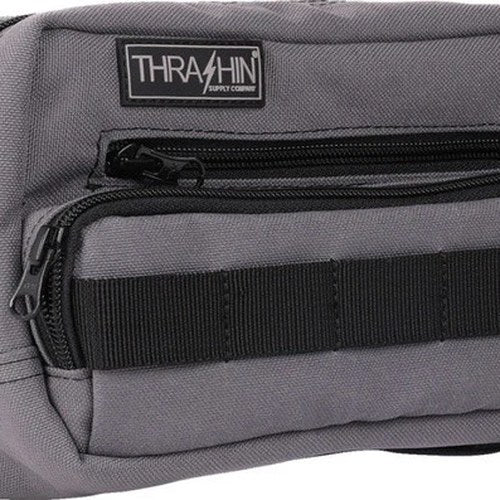 Thrashin Supply Co. Handlebar Bag Plus Gray