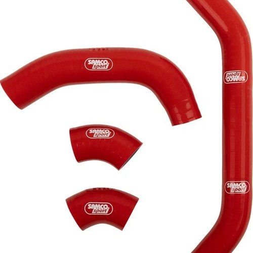 Moose Radiator Hose Kit Red KTM/Husqvarna/Gas 125 SX/TC 125/125 XC/MC 125