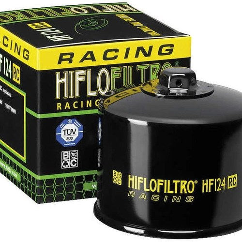 Hiflo RC Racing Oil Filter Black HF124RC for Kawasaki Ninja H2 R/Ninja H2