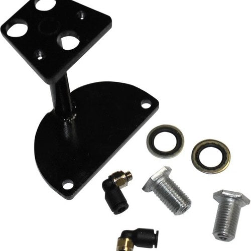 Motor Trike Raked Triple Tree Adapter Kit 6 Degree Rake Black #MTFS-0051