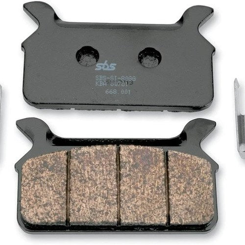 Sbs LS Sinter Metal Rear Brake Pads Rear #668H.LS Harley Davidson