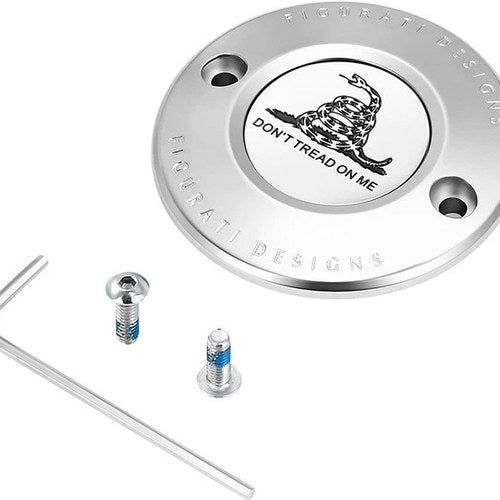 Figurati Designs 2-Hole Timing Cover Dtom Polished FD40-TC-2H-SS Harley Davidson