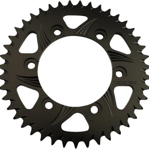 Vortex F5 Aluminum Rear Sprocket 43T 530 Black #438K-43