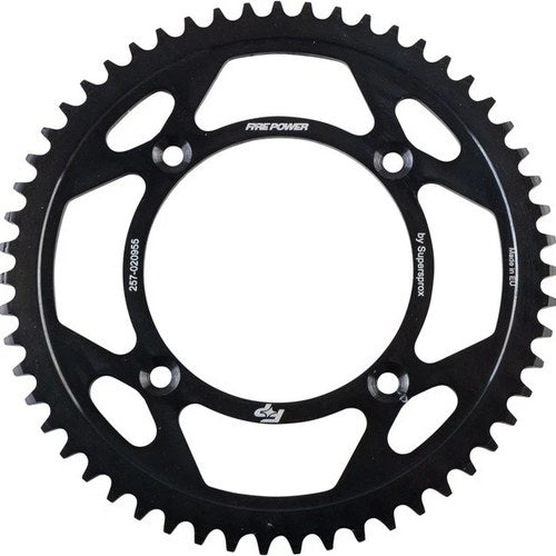 Fire Power 420 Steel Rear Sprocket 55T Black for Honda Crf 150/CR 80/CR 85