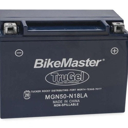 BikeMaster TruGel Battery #MGN50-N18LA fits Kawasaki/Honda/Yamaha