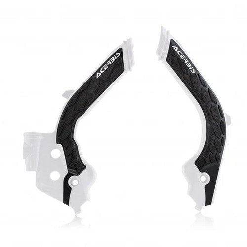 Acerbis X-Grip Frame Guards White/Black #2733451035 Husqvarna