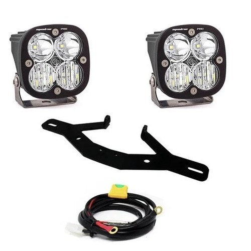 Baja Designs Squadron Pro Frame Mount LED Light Kit Black #497004 KTM