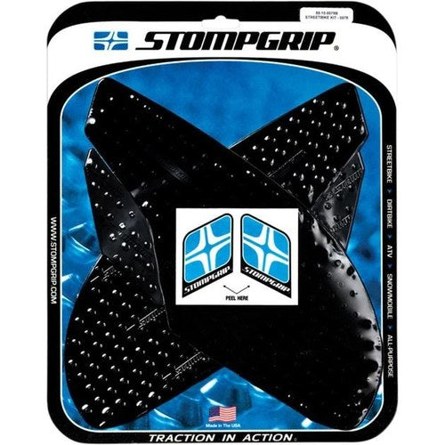 Stomp Grip Tank Protectors Black Triumph Daytona/Street Triple 2013-2015