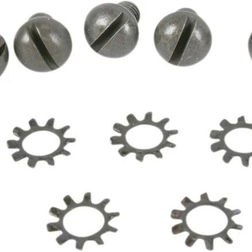 Colony Wheel Hub Outer Cover Screw Kit Parkerized #9670-10 Harley Davidson