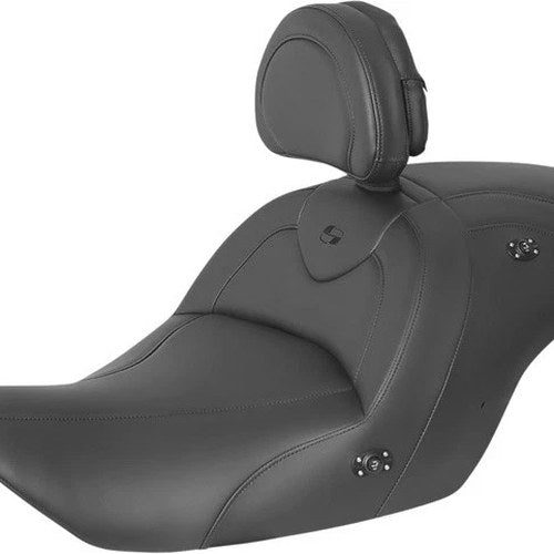 Saddlemen Heated RoadSofa PT Seat With Backrest #284492 for Honda Goldwing