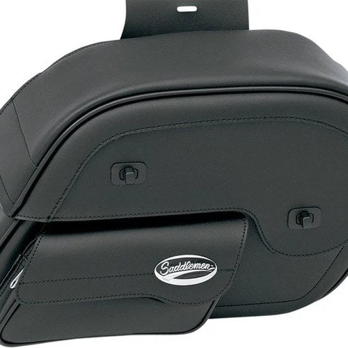 Saddlemen Express Cruis'n Slant Face Pouch Saddlebags Jumbo