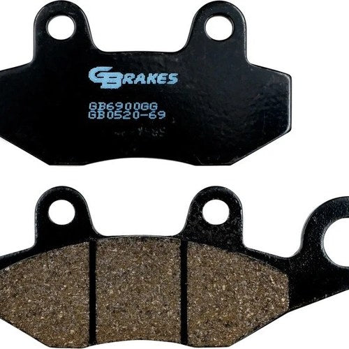 GBrakes Semi-Metallic Brake Pads #GB0520-69 for Kawasaki/Honda