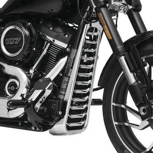Kuryakyn Precision Chin Spoiler Chrome #6464 Harley Davidson Softail