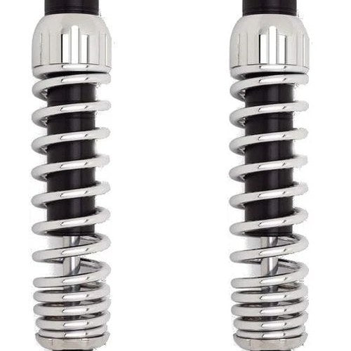Progressive Suspension 444 Series Shocks 13" Chrome #444-4002C Harley Davidson