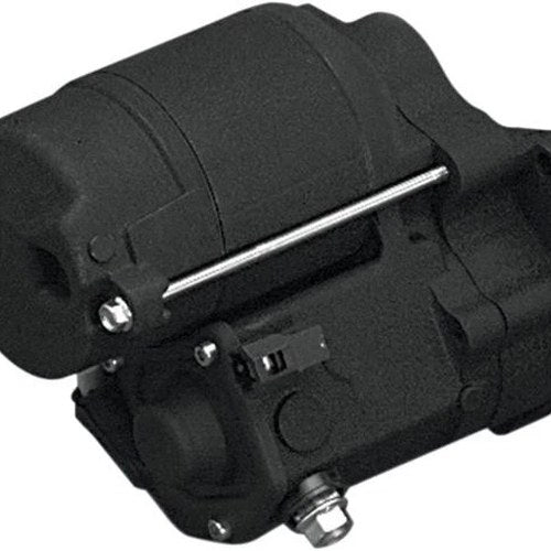 Terry Components 1.4kW Starter Motor Black Wrinkle #771581 Harley Davidson/Buell