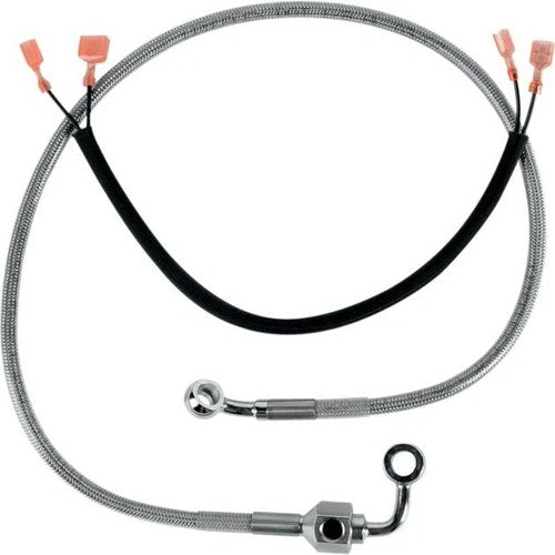 DS Braided Brake Line Kit Rear Harley Davidson Sportster 883/1200 #142866