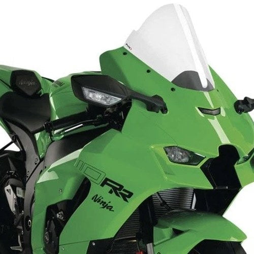 Puig Z Racing Windscreen Clear for Kawasaki Ninja ZX-10R/Ninja ZX-10RR 2021-2023