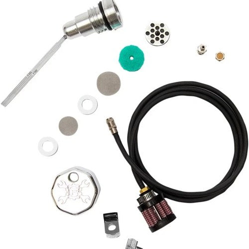 Feuling Vented Oil Dipstick Polished #3089 Harley Davidson Dyna