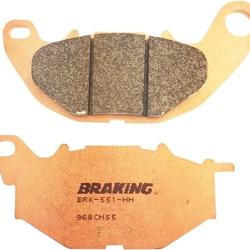 Braking CM55 Sintered Brake Pads Front #968CM55 for Yamaha YZF-R3/MT-03