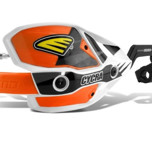 Cycra Crm For Ultra 7/8 In. Clamp Handguards With White Shields And Orange