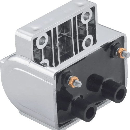 Twin Power For 80-84 Big Twin & XL Ignition Coil Chrome – Fits Harley Davidson