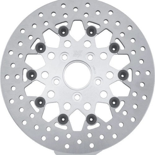 Twin Power 666840 11.5-inch Floating Rear Brake Rotor for Harley Big Twin 08-17