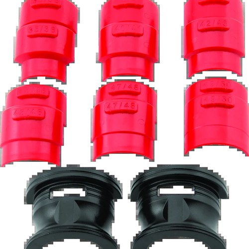 BikeMaster Fork Seal Driver Set - Durable Adaptors for Suspension Maintenance