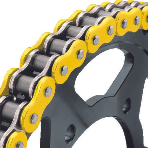 BikeMaster 525x120 Bmxr O-Ring Chain - Yellow for 1100cc Street & 900cc Offroad