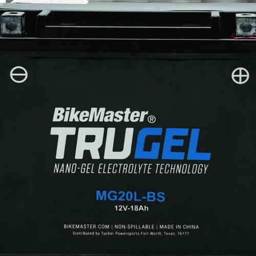 BikeMaster TruGel Battery MG20L-BS Powersports Gel Battery