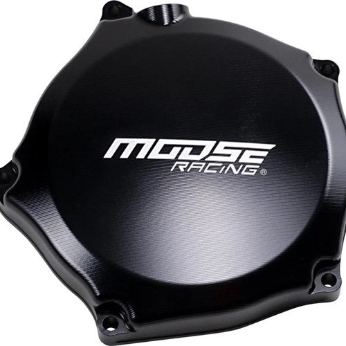 Moose Clutch Cover Black fits Kawasaki KX250F 4-Stroke/KX250 4-Stroke