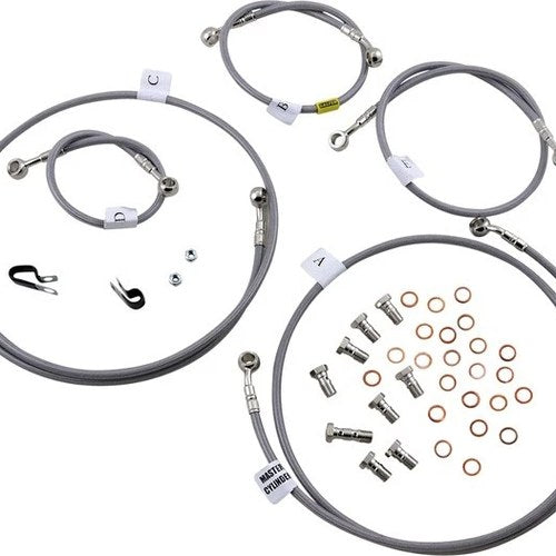 Galfer Brake 5-Line Kit Clear #FK003D809-5 for Yamaha FJ-09/XSR900