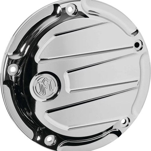 Performance Machine Scallop Derby Cover Chrome #0177-2075M-CH Harley Davidson