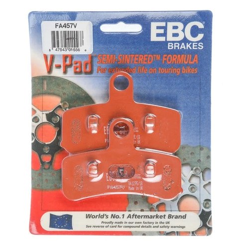 Ebc V Semi-Sintered Brake Pads Front #FA457V Harley Davidson