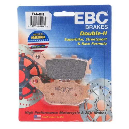 Ebc HH Brake Pads Rear #FA174HH fits Honda/Suzuki/Yamaha/Kawasaki