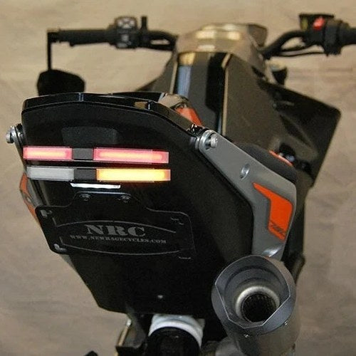 New Rage Cycles Fender Eliminator w/Tucked License Bracket #890-FE-T KTM