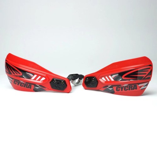 Cycra Primal Hand Shields SE - Red for Powersports Bikes & Quads