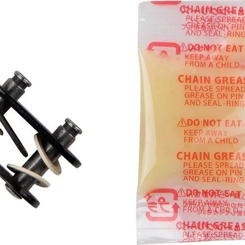 RK 420 Mru Ultra Thin Seal U-Ring Chain Clip Master Link Black